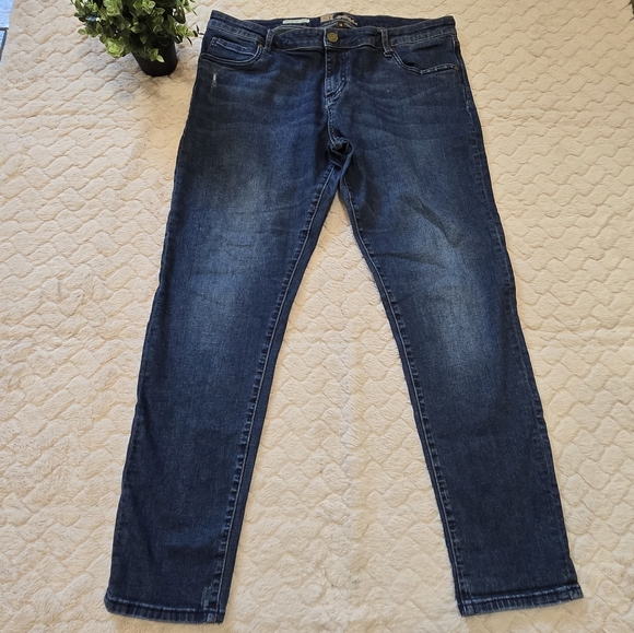 Kut From the Kloth Katy Boyfriend Straight Leg Jeans, Size 14 - Picture 1 of 7